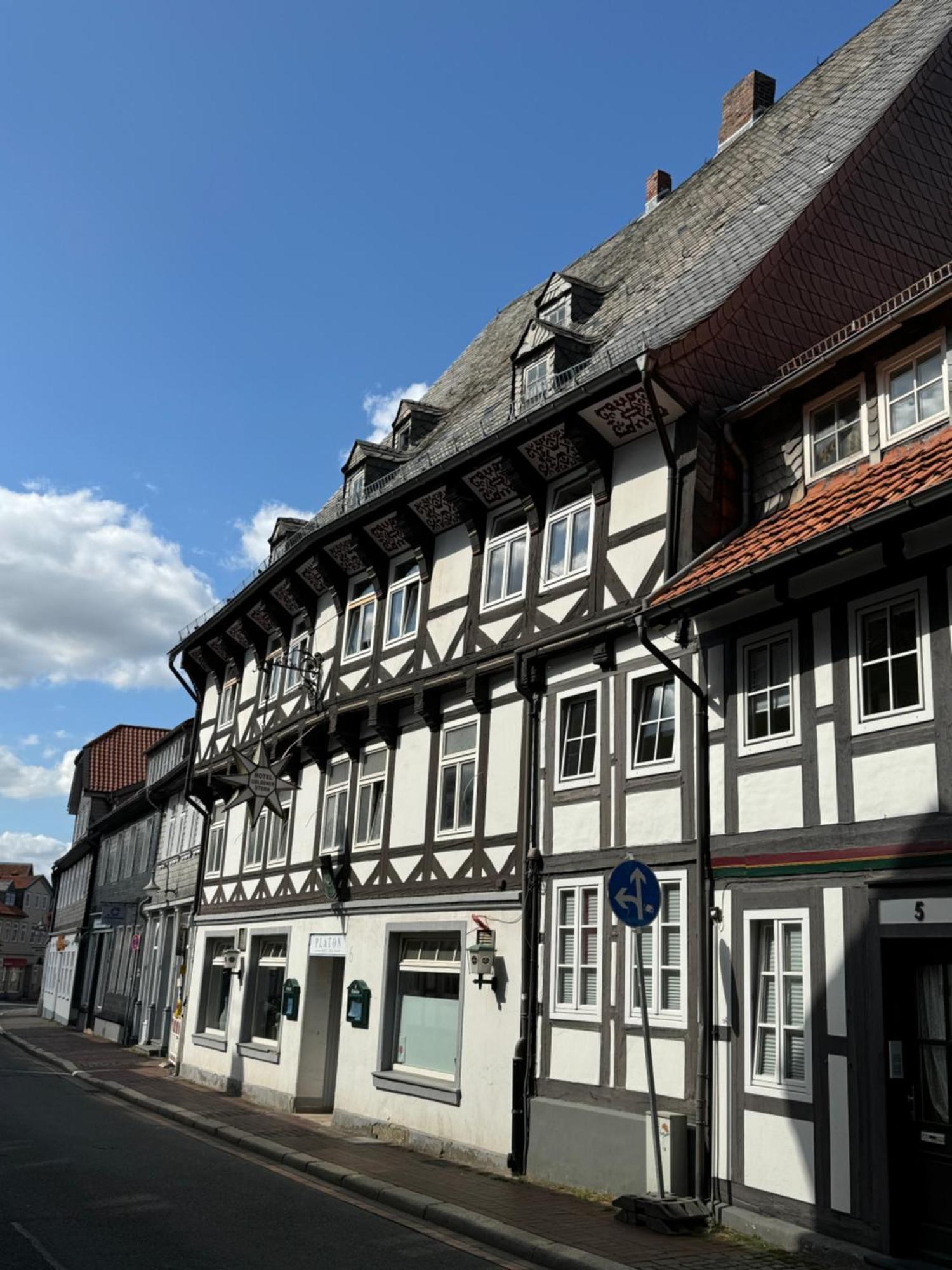 Hotel Goldener Stern Goslar Exterior foto