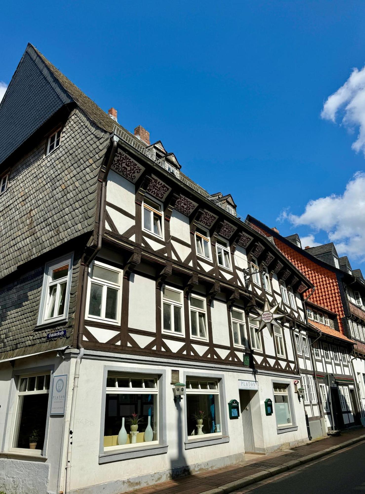 Hotel Goldener Stern Goslar Exterior foto